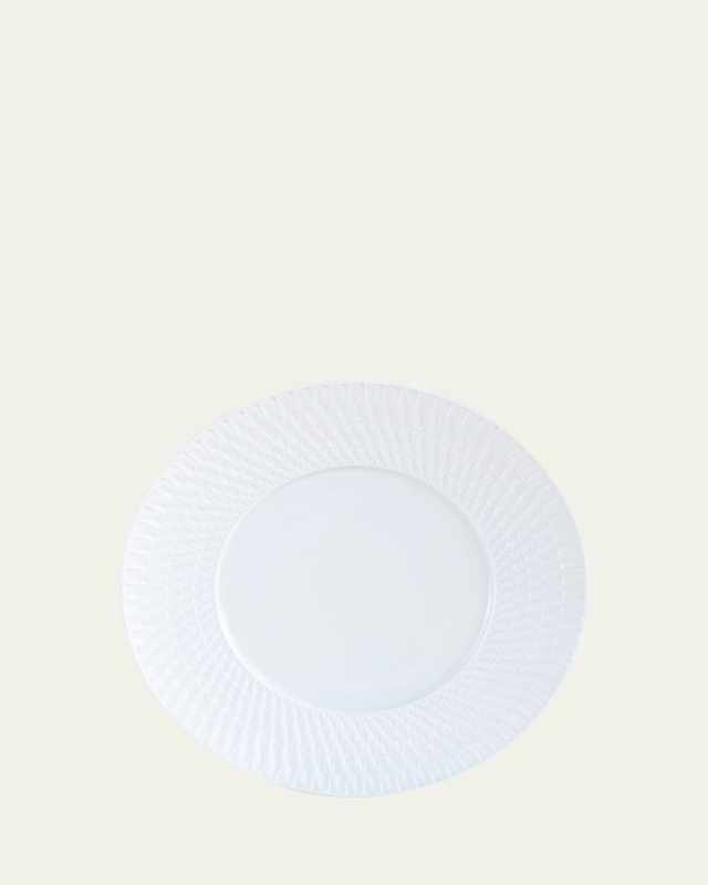 Twist White Salad Plate, 8.3"